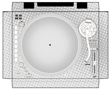 Reloop RP 8000 MK2 Skin Gradienter White